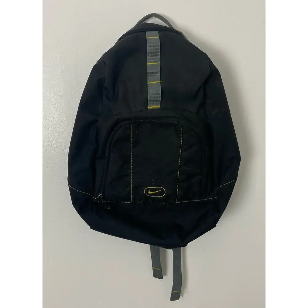 VTG Y2K Nike stitched logo graphic backpack bookbag